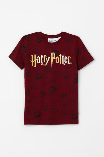 Boy Licensed Harry Potter Short Sleeve Crew Neck T-Shirt
