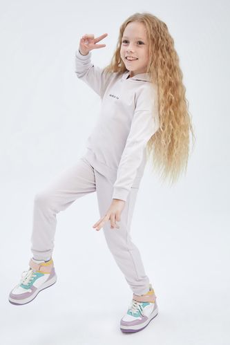 Girl Long Sleeve Sweater And Jogger Trousers Set