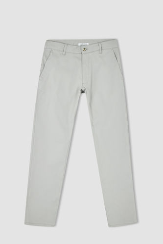 Comfort Fit Ankle Chinos