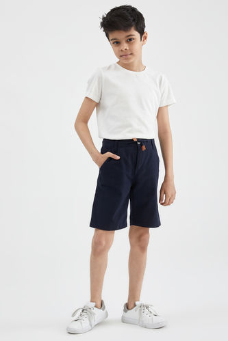 Boy Basic Bermuda Shorts