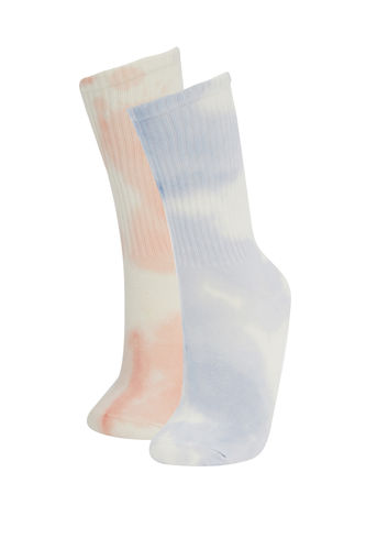 Batik Desen 2'li Soket Çorap