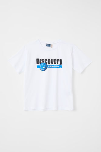 T-shirt à manches courtes sous licence Discovery Channel pour fille