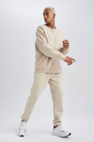 Cream sweatpants online men