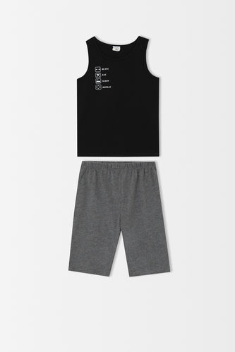 Boy Text Printed Pajamas Set