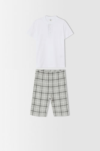Erkek Çocuk Kısa Kollu Pijama Takımı