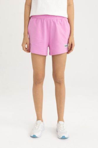 DeFactoFit Slim Fit Dar Kesim Kısa Paça Sporcu Şort