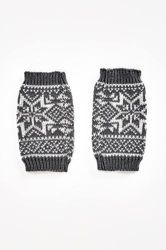 Printed Knit Gloves