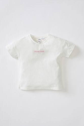 T-shirt à manches courtes sous licence Minnie Mouse pour bébé fille