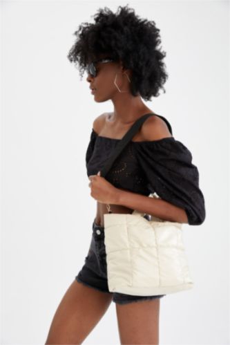 FEMME Beige Sac bandoulière