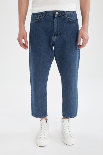 Nouveau pantalon en jean coupe droite taille haute regular fit