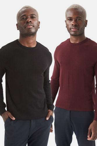 Long Sleeved Knitwear Sweater 2-Pack