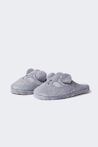Mouse Print Home Slippers