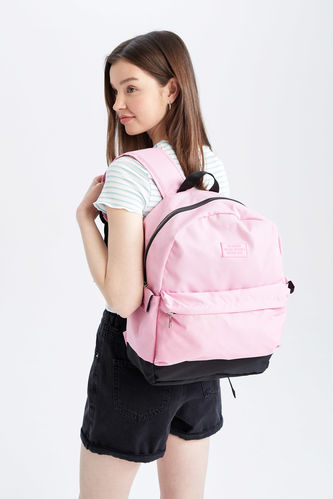 Women's Defacto Fit Printed Large School Backpack