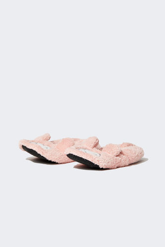 Printed Plush Home Slippers