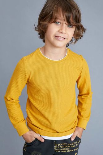 Erkek Çocuk Regular Fit Uzun Kollu Tişört