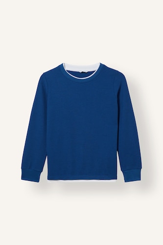 Boy Cotton Regular Fit Crew Neck Waffle T-Shirt