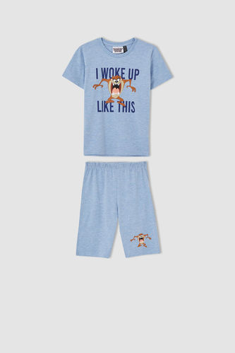 Boy Licensed Looney Tunes Short Sleeve T-Shirt And Shorts Pyjamas Set