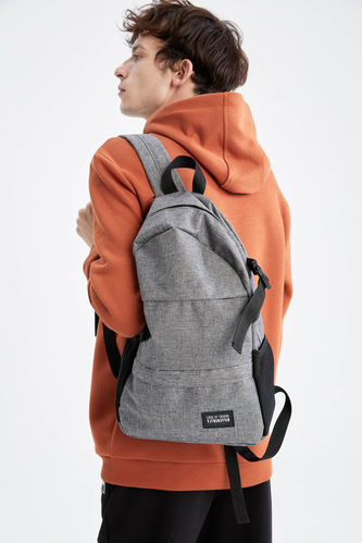 Men Large School Backpack with Laptop Compartment