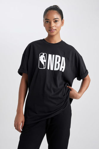 Crew Neck Short Sleeve NBA Printed T-Shirt
