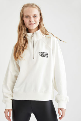 WOMEN FASHION Jumpers & Sweatshirts Print discount 56% White S Jacqueline de Yong sweatshirt 