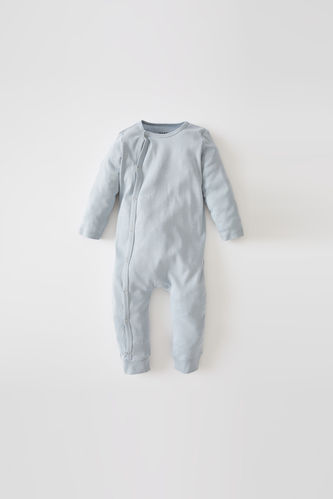 Long Sleeve Cotton Baby Grows