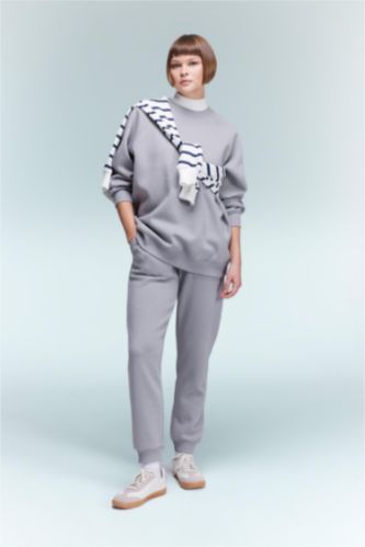 Pantalon De Survêtement Joggeur Coupe Régulière Avec Ceinture Et Poches