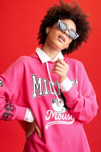 Defacto mickey mouse sweatshirt sale