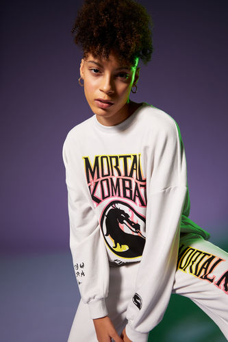 Coool Mortal Kombat Lisanslı Oversize Fit Sweatshirt