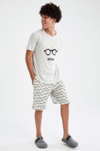 Mens harry potter online short pyjamas