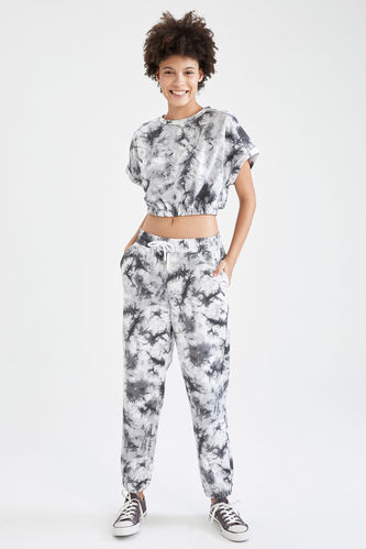 Patterned Jogger Trousers