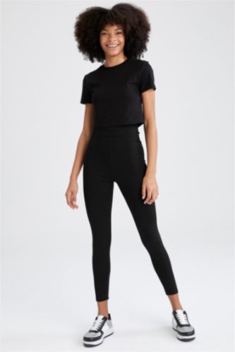 نساء أسود Leggings