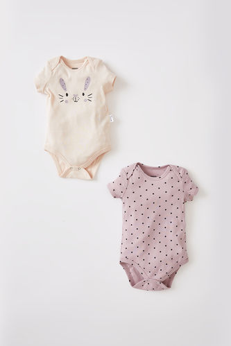 Baby Girl Minnie Mouse Licensed Snap Newborn Cotton Bodysuit