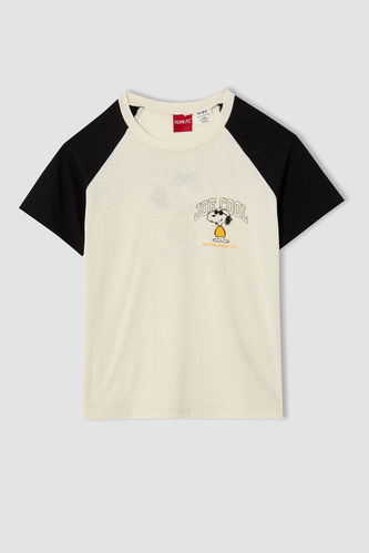 Erkek Çocuk Snoopy Kısa Kollu Tişört