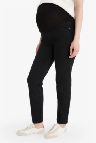 Skinny Fit Slim Leg Long Maternity Pants