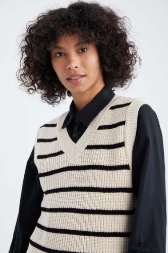 Striped hotsell tunic sweater