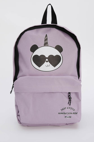Girl Unicorn Printed Backpack