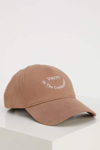 Unisex Yazı İşlemeli Baseball Şapka