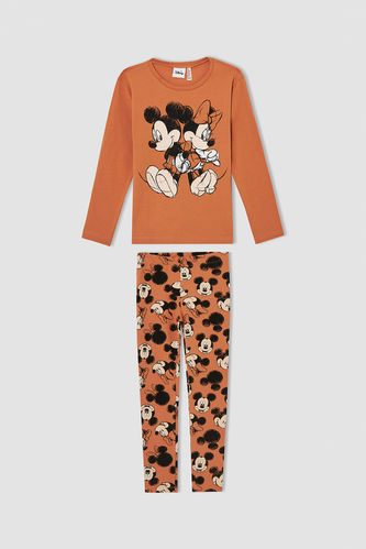 Girl Minnie Mouse Licenced Long Sleeve Pyjamas Set