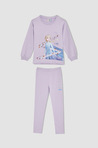 Girl Frozen Licenced Long Sleeve Pyjamas Set