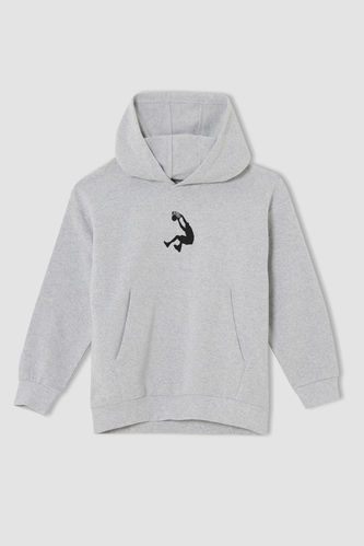 Boy Shaquille O'Neal Licenced Regular Fit Knitted Hoodie