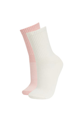 Girl Organic Cotton 2-Pack Socks