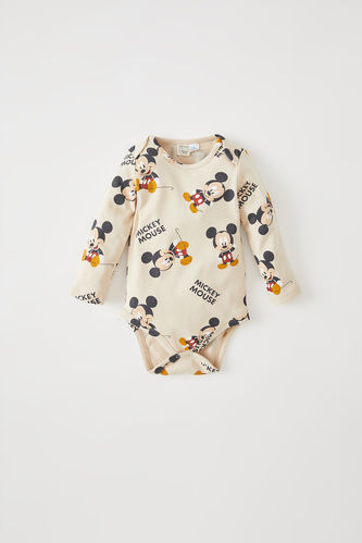Mickey Mouse Licenced Long Sleeve Bodysuit