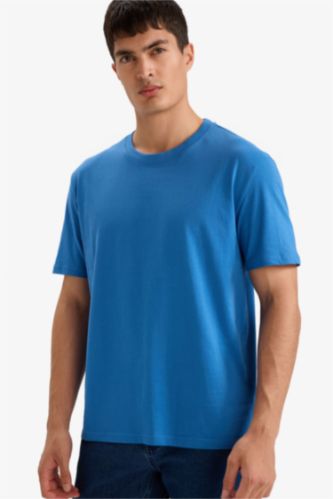 T-shirt à col rond et manches courtes Coupe régulière