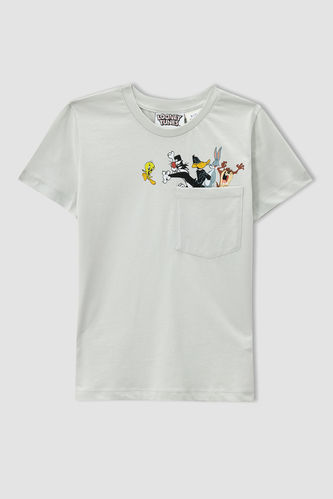 Erkek Çocuk Looney Tunes Lisanslı Kısa Kollu Tişört