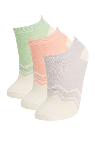 Striped Low Cut Socks (3 Pack)