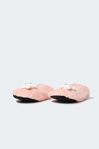 Printed Plush Home Slippers