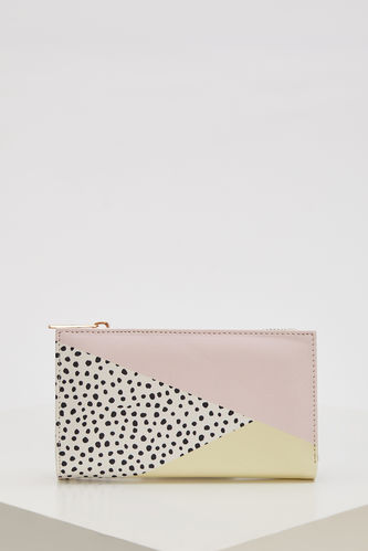 Women's Patterned Faux Leather Wallet