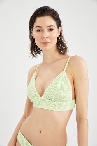 Strappy Triangle Bikini Top