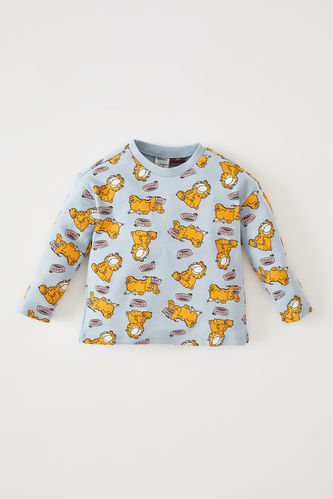 Baby Boy Garfield Licensed Regular Fit Long Sleeved T-Shirt