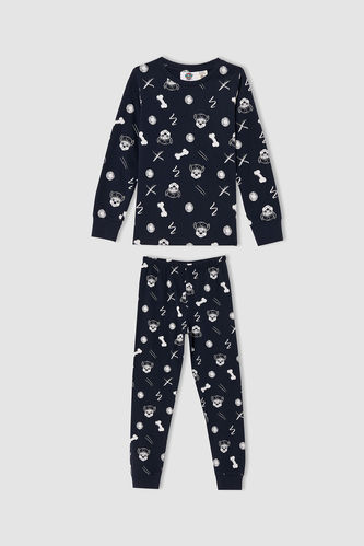 Erkek Çocuk PAW Patrol Lisanslı Uzun Kollu Pijama Takımı
